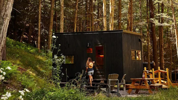 Postcard Cabins Eastern Catskills photo