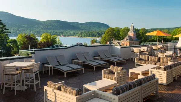Courtyard Lake George photo